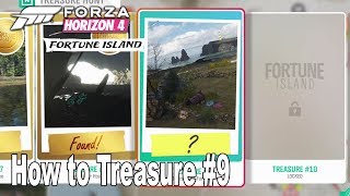 Forza Horizon 4 Fortune Island  How to Solve Treasure 9 HD 1080P [upl. by Ahseuqram23]