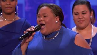 Americas Got Talent 2017 Audition  Danell Daymon amp Greater Works Choir Group Brings the House Down [upl. by Rosemare711]