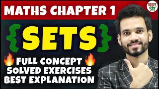 Sets Class 11  Maths Chapter 1  ConceptTypesQuestionsSolutionsConceptRepresentionSuper Set [upl. by Essa]