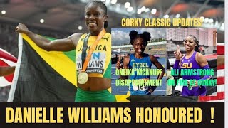 DANIELLE WILLIAMS HONOURED CORKY UPDATE ONEIKA DISAPPOINTMENT ALIA ON FIRE [upl. by Miehar]