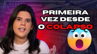 BITCOIN PRIMEIRA VEZ DESDE COLAPSO DE 2008 Prova de que ESTÃO COMPRANDO MUITO [upl. by Nettirb]