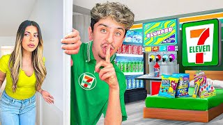 I Built a SECRET 7Eleven in my House [upl. by Boote]