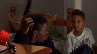 Menace II Society 1993  Caine Shows Anthony How to Shoot [upl. by Onoitna]