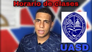 Como ver el HORARIO DE CLASES luego de SELECCIONAR MATERIA en la UASD [upl. by Naimaj]