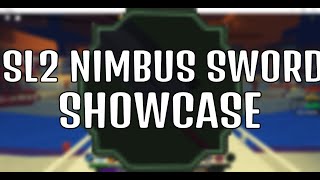 Sl2 Nimbus Sword Showcase Shindo Life [upl. by Tomlin50]