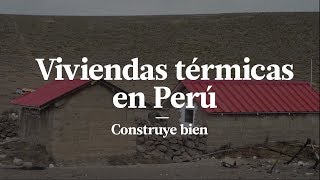 VIVIENDA TÉRMICA CON TECHO TERMOAISLANTE  CÓMO MANTENER UNA CASA CALIENTE  CONSTRUYE BIEN [upl. by Vicky]