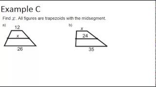 Trapezoids Examples Geometry Concepts [upl. by Nannette814]