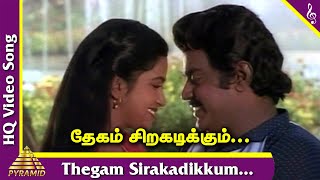 Thegam Siragadikkum Song Naane Raja Naane Mandhiri Tamil Movie Songs Vijayakanth  Radhika தேகம் [upl. by Stargell408]