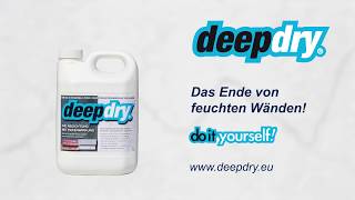 Feuchte Wände  Nasser Keller  deepdry® Webtrailer [upl. by Joceline413]