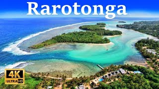 Rarotonga  Cook Islands  Exploring the Beauty of tropical island in 4K UHD [upl. by Aisined]