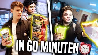 10000 KALORIEN Challenge in 60 MINUTEN 😋🤮 übergeben [upl. by Whang]