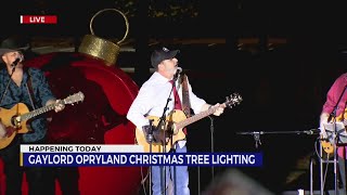 Gaylord Opryland Christmas Tree lighting [upl. by Ellehcyt]