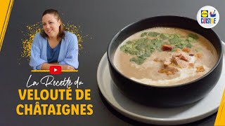 Velouté de chataîgnes et dés de foie gras  Lidl Cuisine [upl. by Llacam]