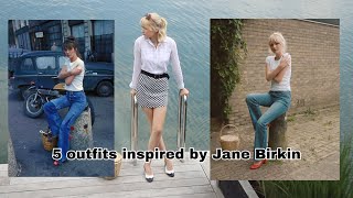 Jane Birkin look book [upl. by Oijile]