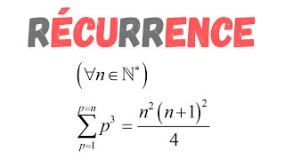 Logique raisonnement par récurrence la somme [upl. by Eicaj]