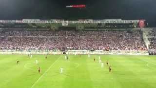 Amazing Besiktas fans at Inonu stadium in Istanbul HD [upl. by Lohse]