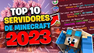 TOP 10 Mejores SERVIDORES de MINECRAFT 18  121 😱 No Premium y Premium  Minecraft Bedrock [upl. by Buffy524]