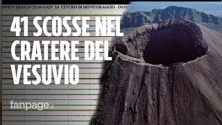 Sciame sismico Vesuvio scosse di terremoto e paura LIngv quotNessun pericolo eruzionequot [upl. by Nosredna]