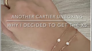 Cartier DAmour XS Necklace Unboxing [upl. by Hepsibah844]