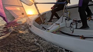 RS400 Cardiff Bay Sunset Race [upl. by Ashlan]