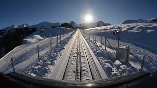 The STEEPEST Funicular Railway Stoosbahn [upl. by Dimah267]