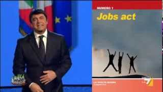 Crozza  Renzi Show in regia Berlusconi [upl. by Chaffin]