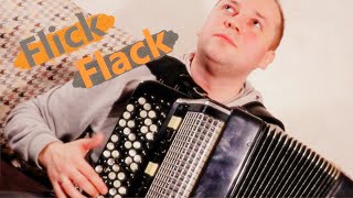 Фоссен КАРУСЕЛЬ за 2 минуты  Vossen Flick Flack on Accordion [upl. by Hsetirp561]