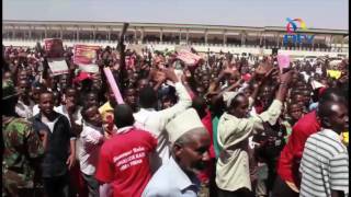 Leaders opposed to negotiated democracy hold rally in Mandera [upl. by Kirima]