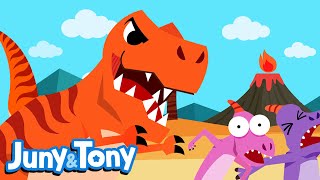 Tyrannosaurus Rex  TRex the King of Dinosaurs  Nursery Rhymes  JunyTony [upl. by Karney]