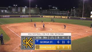 SB vs ETSUGeorgia State Double Header [upl. by Jessamine246]