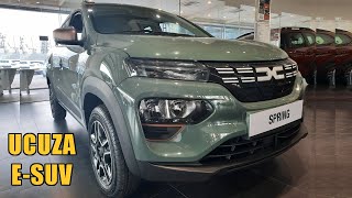 2024 DACIA SPRING EXTREME 65HP İNCELEME  UCUZA ELEKTRİKLİ SUV [upl. by Aysahc]