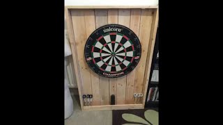 How to make a Quick and easy DIY Dart board back [upl. by Irehc]