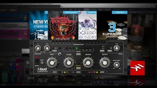 Superior Drummer Preset  IK Multimedia Comprexxxor On Drums [upl. by Ahtanamas]