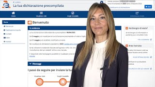 La Precompilata 2023  I passi fondamentali per linvio [upl. by Iblehs]