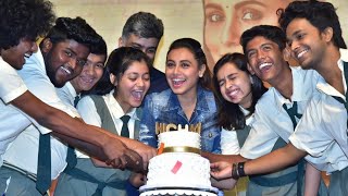 HICHKI Success Celebration with Rani Mukherjee Cake Cutting [upl. by Redle]