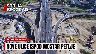 Beograd na vodi Nove ulice u izgradnji ispod Mostar petlje Raščišćavanje zemljišta za nove projekte [upl. by Sergias]