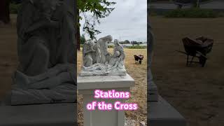 Stations of the Cross Part 1 catholicprayers pieta [upl. by Wehner585]