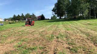 Kubota Grand L5740 Finish Mowing V1 [upl. by Ettezzus]