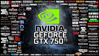 GTX 750 Ti in 2024  Test in 100 Games [upl. by Midge]