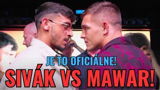 VAŠEK SIVÁK VS MAWAR RŮŽIČKA  oficiálne potvrdené  vSkratke [upl. by Aihcsrop59]