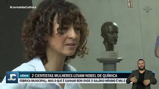 Pela primeira vez na história duas mulheres ganham juntas o prêmio Nobel de Química [upl. by Helali]