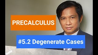 Degenerate cases of conic sections Precalculus STEM [upl. by Celina]