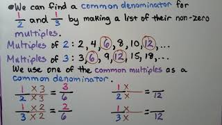 5th Grade Math 64 Common Denominators amp Equivalent Fractions [upl. by Macdougall]