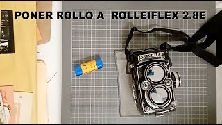 📸 Poner Rollo a Rolleiflex 28E sin comentarios [upl. by Polloch]