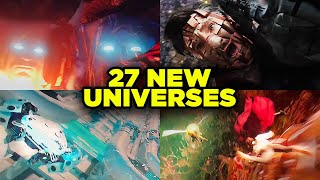 Doctor Strange Multiverse of Madness EVERY NEW UNIVERSE Revealed [upl. by Banna]