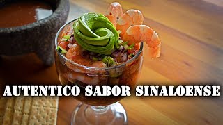 COCTEL DE CAMARON ESTILO SINALOA [upl. by Eerrehs779]