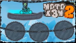 Moto X3M 2 Game Walkthrough All levels All Characters [upl. by Farley837]