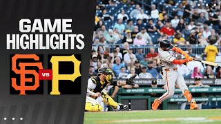 Giants vs Pirates Game Highlights 52124  MLB Highlights [upl. by Cyrillus]