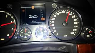 VW Touareg 32 V6 220 PSHP stock 0160 Acceleration FULL HD [upl. by Eirhtug]