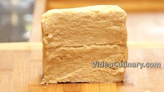 Quick Puff Pastry Recipe  Video Culinary [upl. by Akinna]